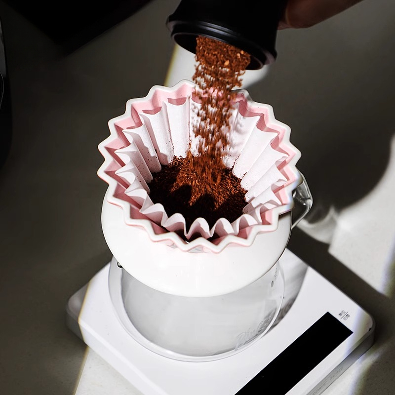 漸變折紙陶瓷濾杯