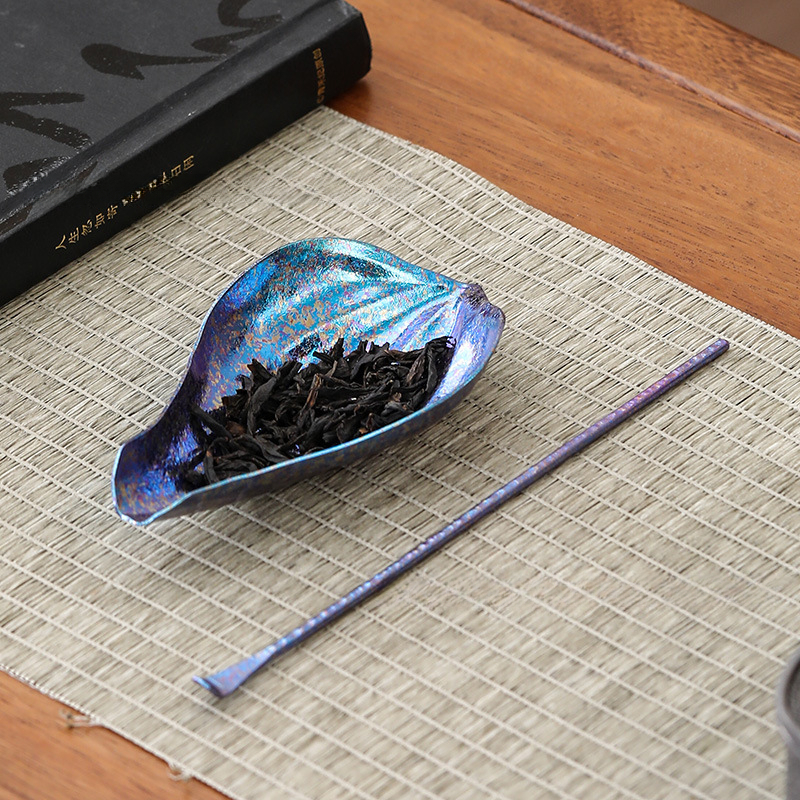 蓮瓣茶則兩件套