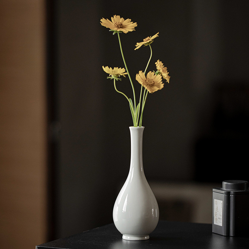 草木灰釉小號花插花瓶陶瓷花器