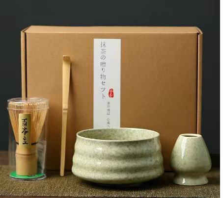 日式茶筅抹茶刷百本立茶筅立組合