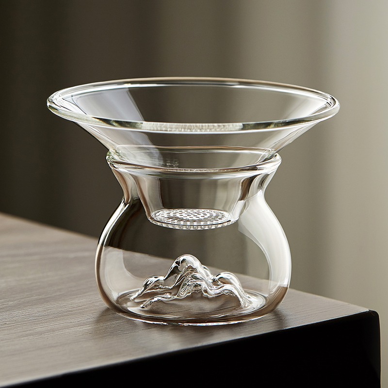 觀山玻璃茶濾茶隔