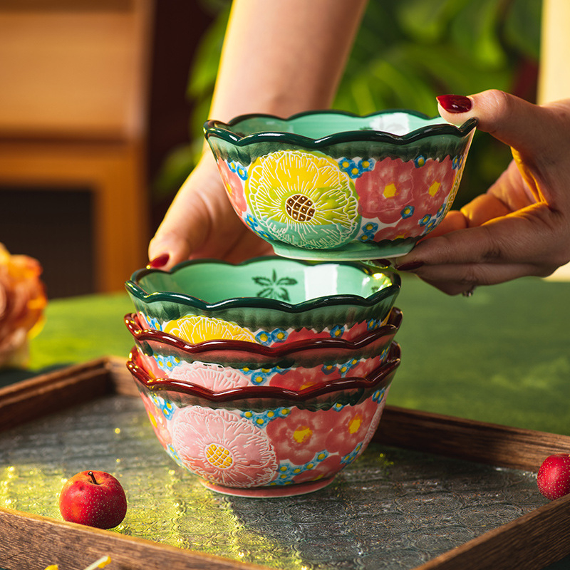 綠影黛分家用碗