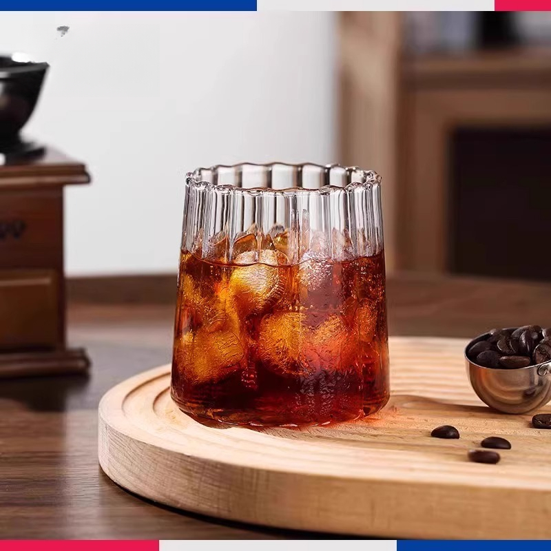 簡約咖啡玻璃杯