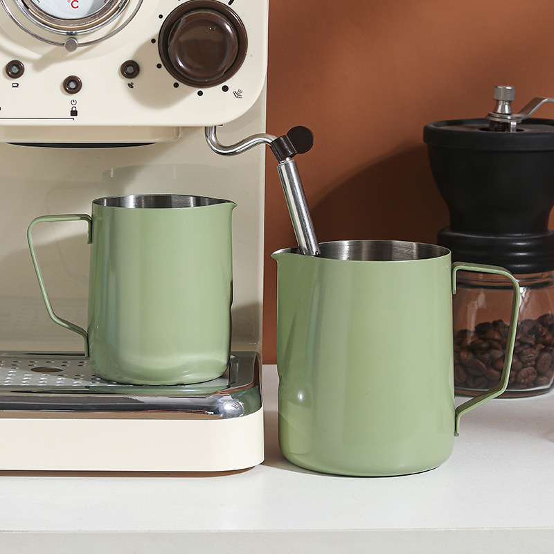 304不銹鋼尖嘴咖啡拉花杯奶泡杯