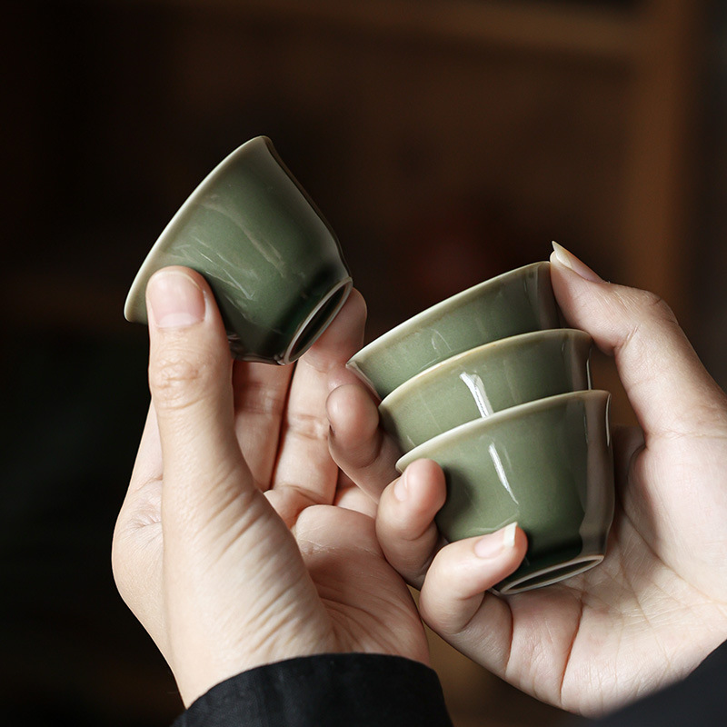 越窯青瓷品茗杯