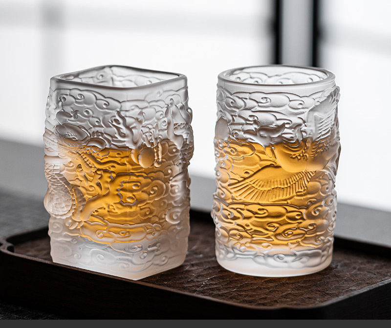 龍城城鄉琉璃茶杯