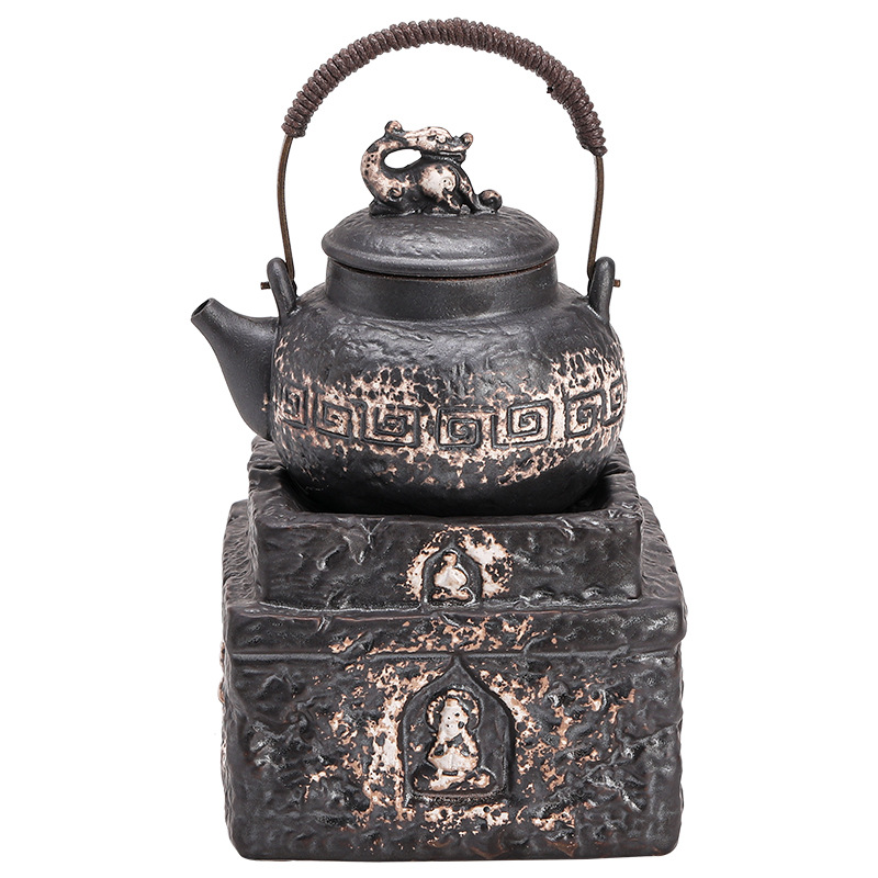 手工復古暖茶爐