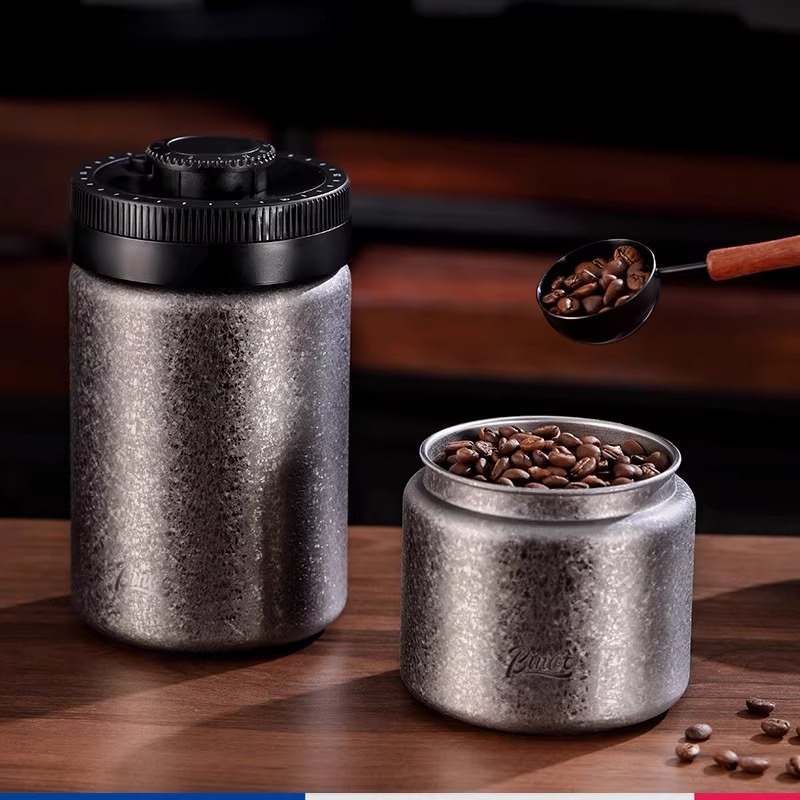 不鏽鋼抽真空咖啡密封罐