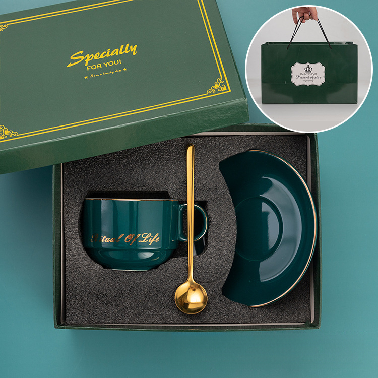 歐式陶瓷咖啡杯碟