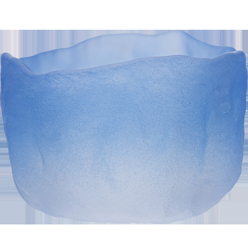 日式冰川藍綠清酒杯茶杯琉璃杯