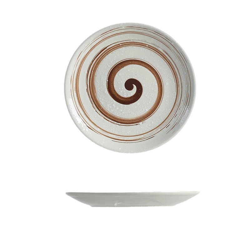 日式復古波紋圓盤