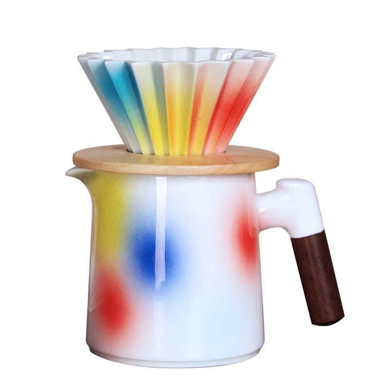 桃花洞釉手沖咖啡器具