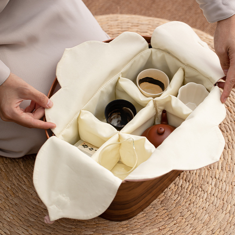 胡桃木茶事收納盒