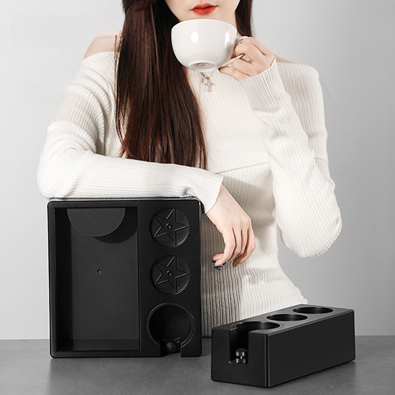 多功能敲渣盒意式咖啡機手柄支撐架