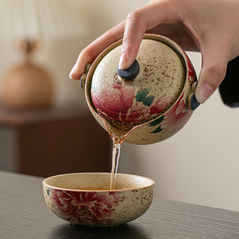 便攜式旅行茶具露營快客杯