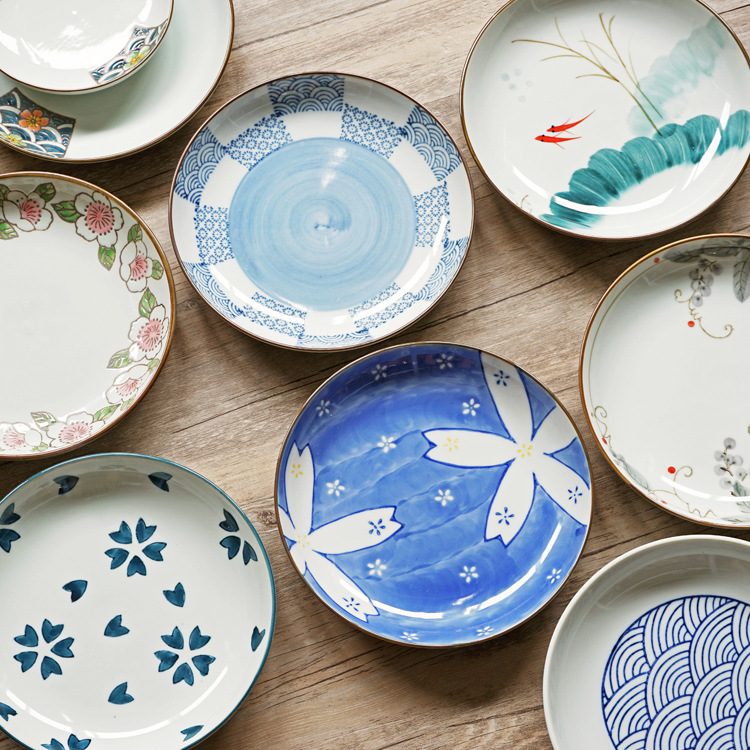 日式韓水謠系列深圓盤