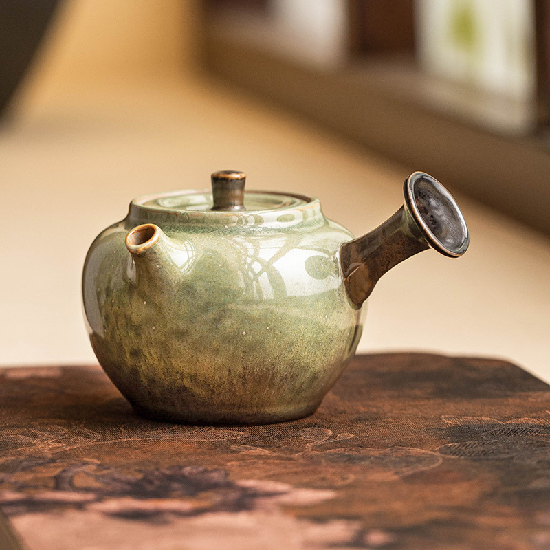 窯變星空側耳傾聽壺