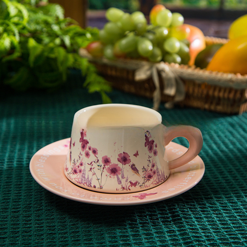 秘密花園咖啡杯陶瓷禮盒