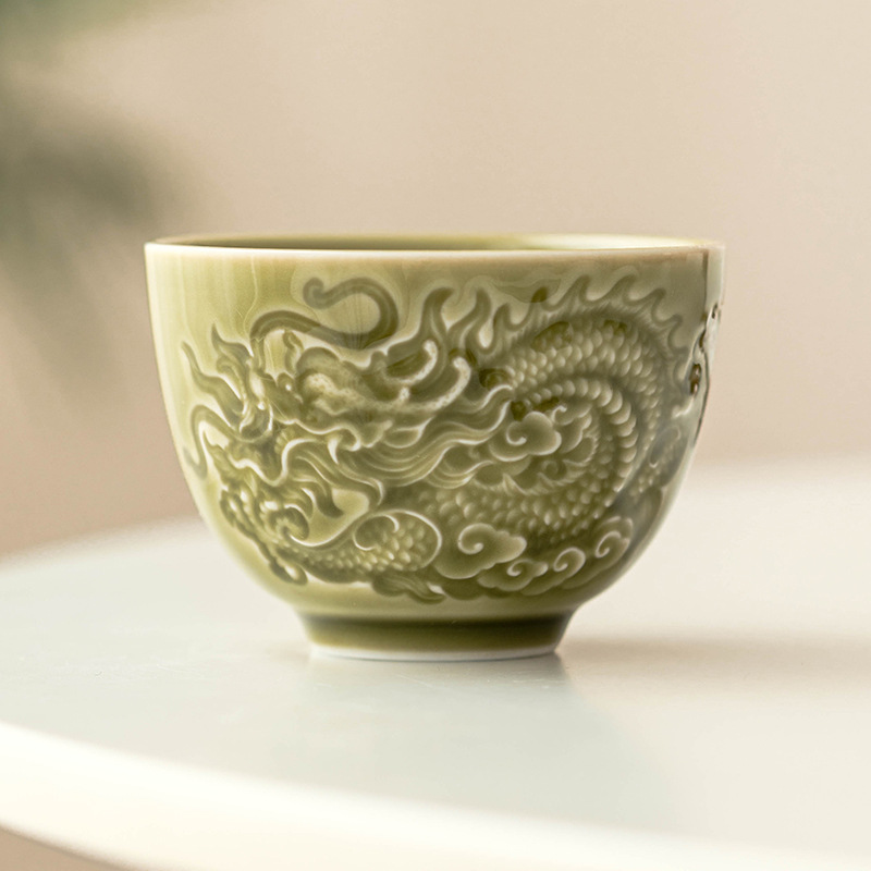 龍紋大碗主人杯