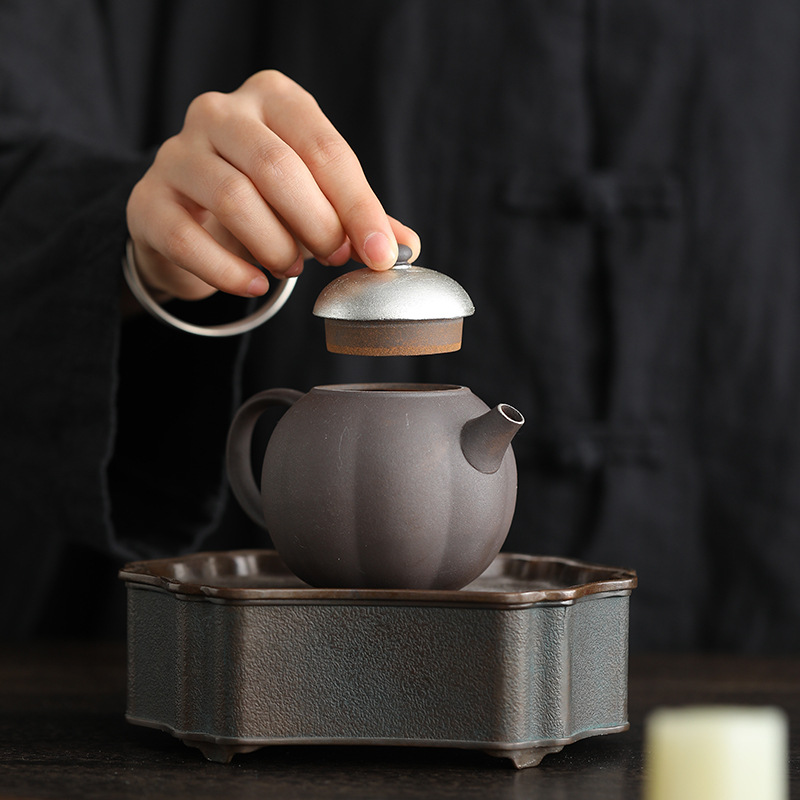 復古捂灰手作南瓜壺