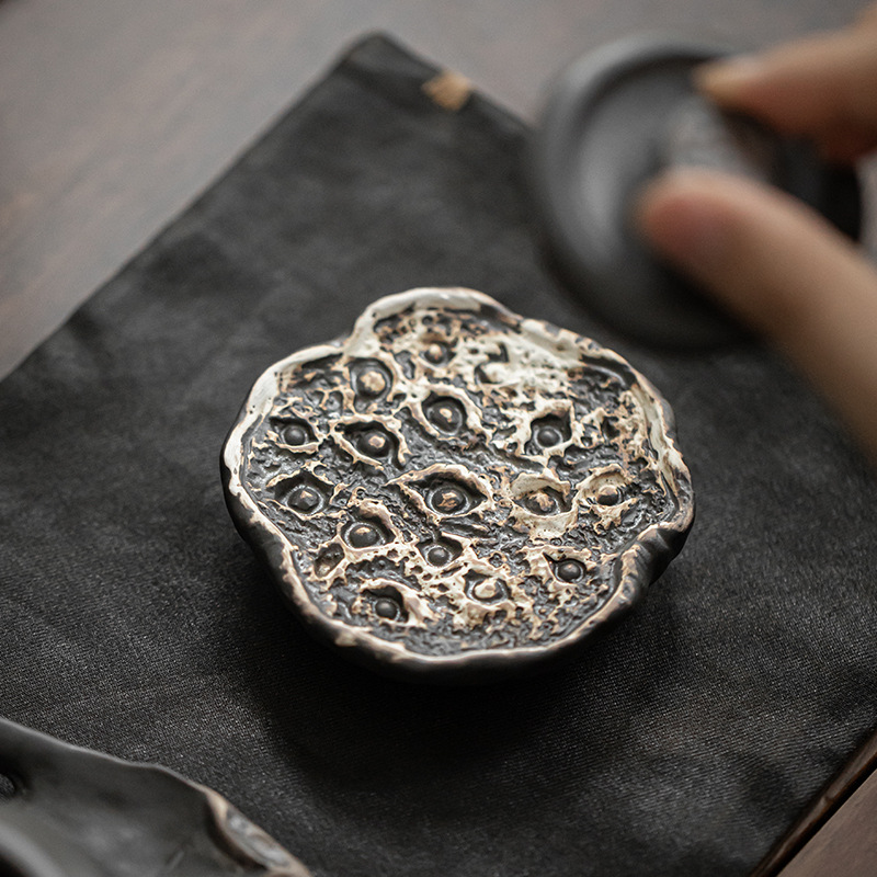 侘寂風手工防燙蓋置