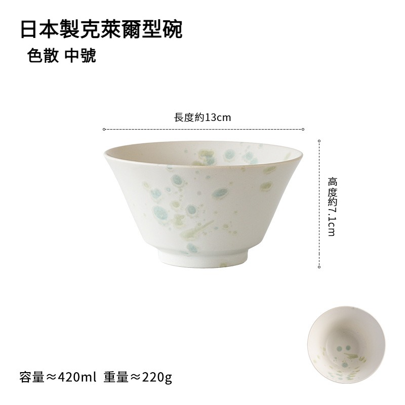 日式復古釉下彩米飯碗拉麵碗