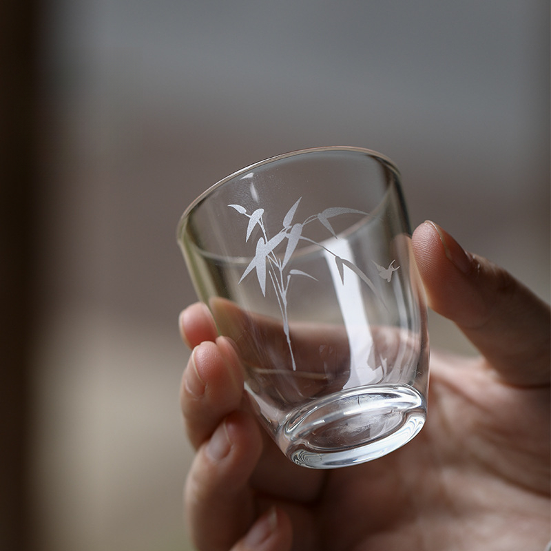 竹影小茶杯