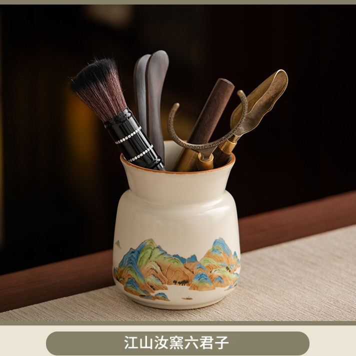 汝窯茶道六君子