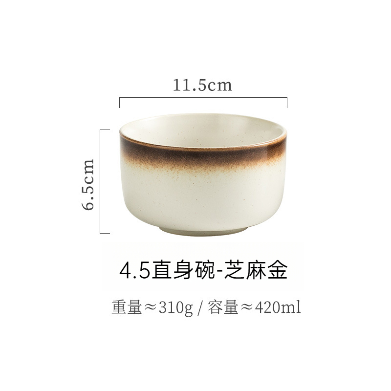 日式4.5英吋直身碗