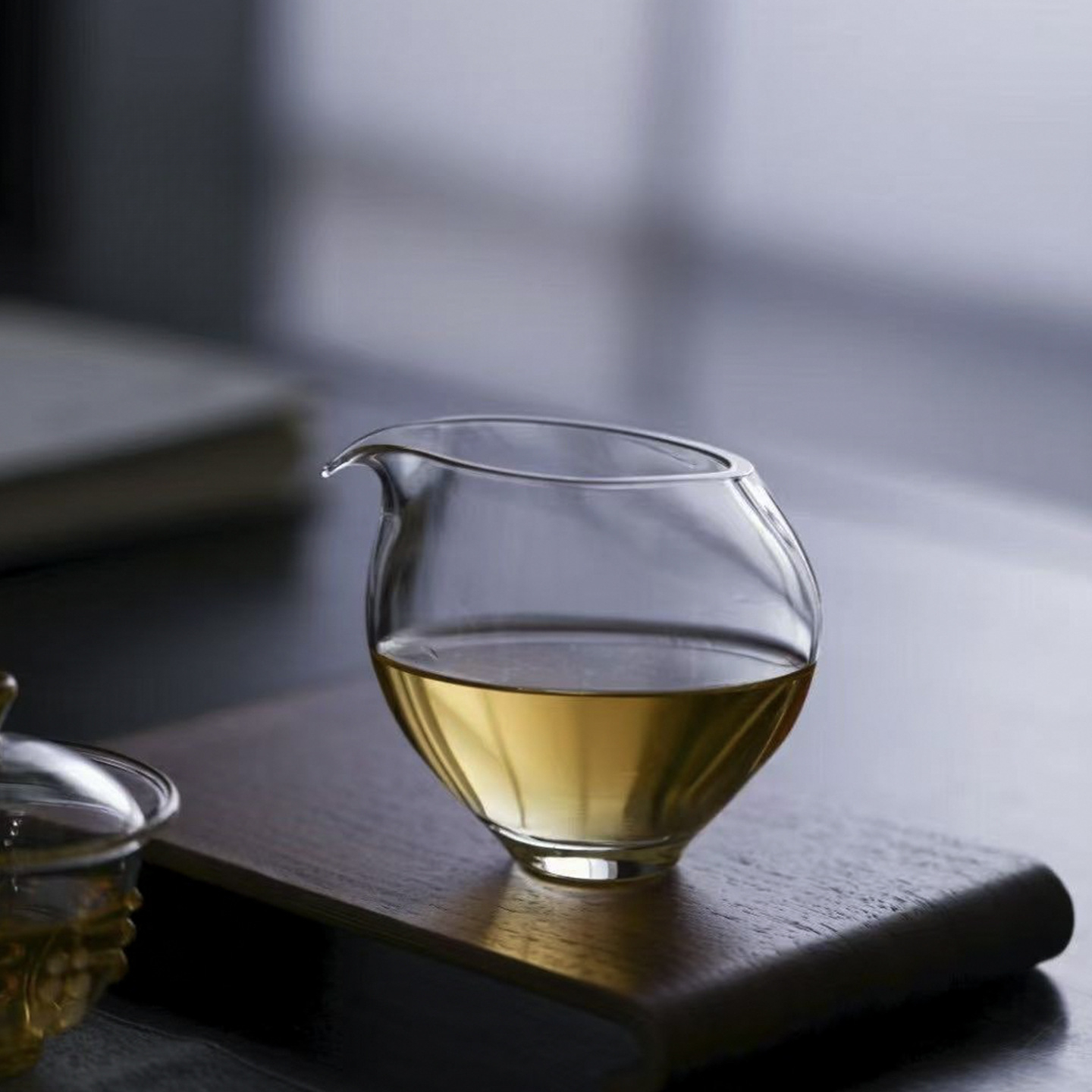 高硼硅玻璃加厚耐熱飛鳥公道杯