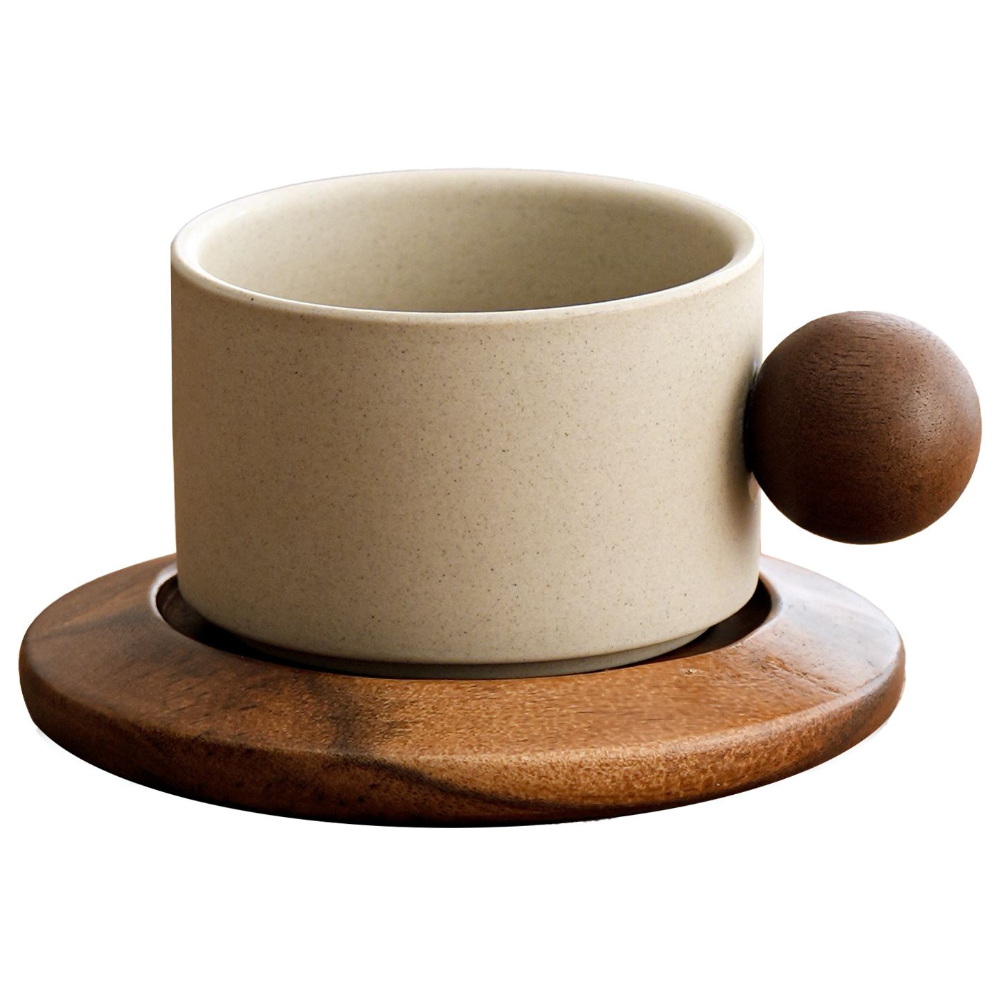 陶土花茶咖啡杯套裝