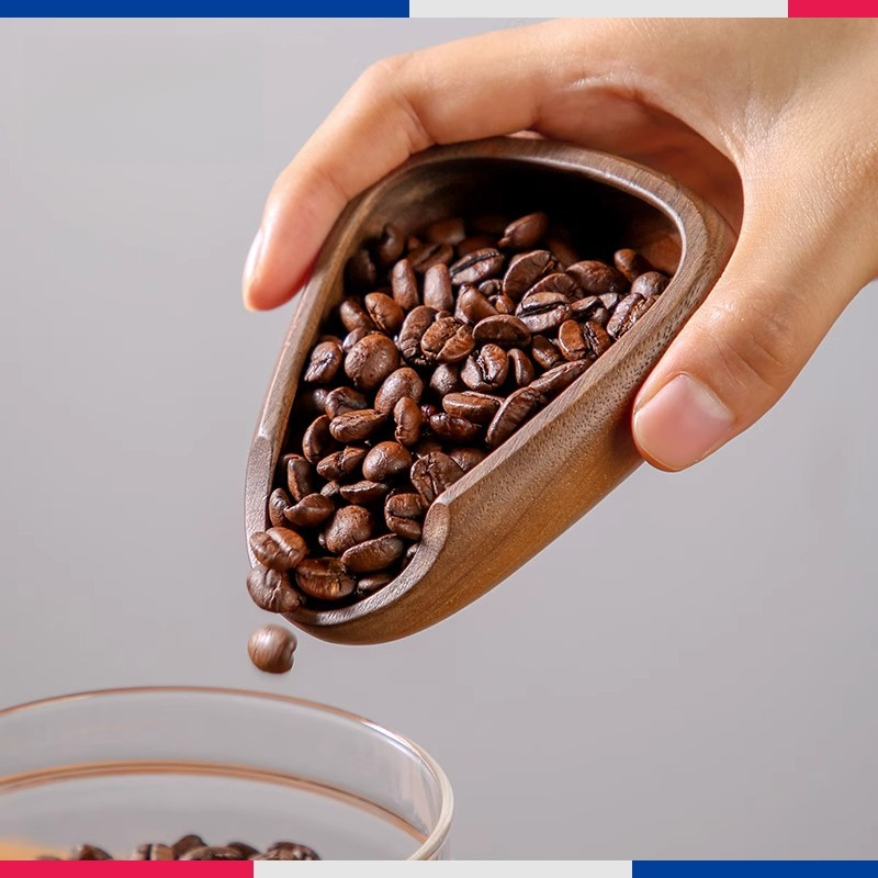 胡桃木咖啡稱豆碟