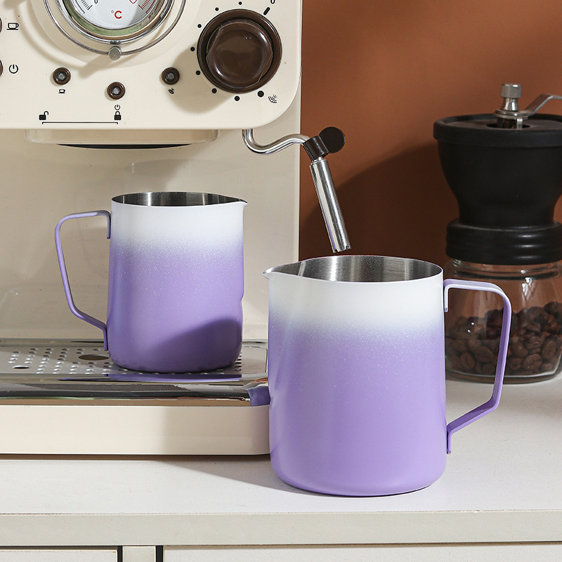 304不銹鋼尖嘴咖啡拉花杯奶泡杯