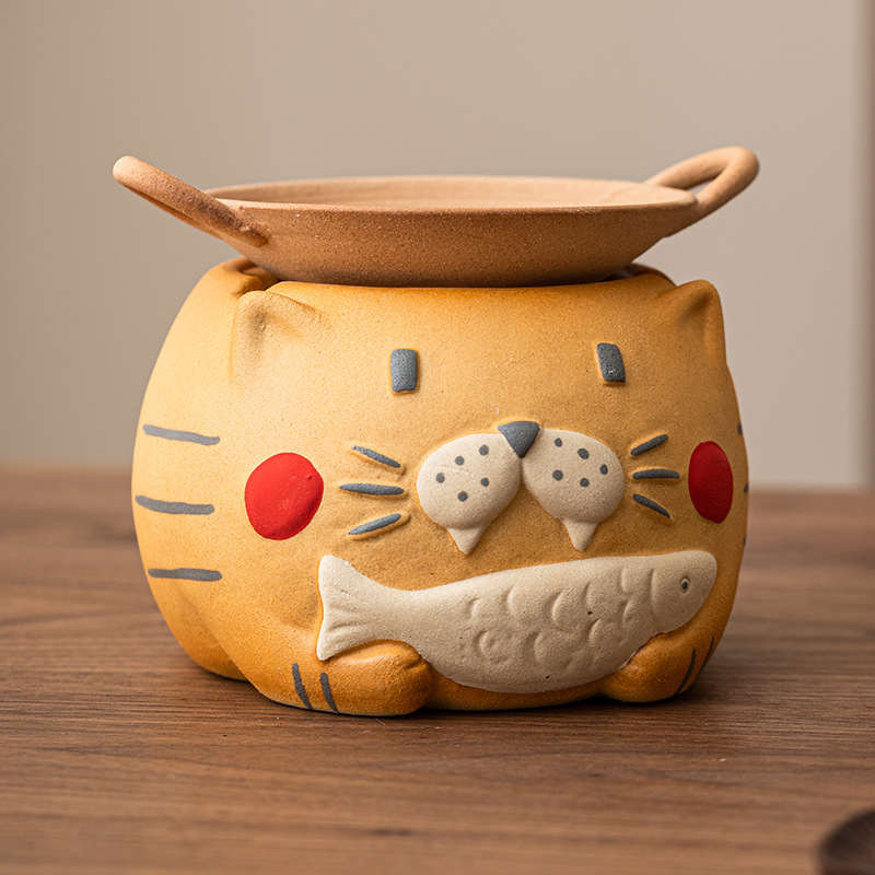 木魚貓蠟燭茶爐