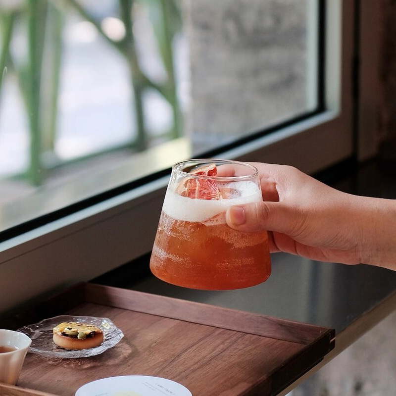 INS富士山杯咖啡玻璃杯