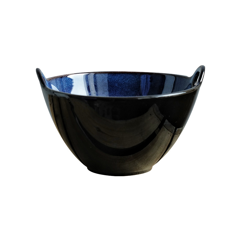 日式雙耳湯麵喇叭碗