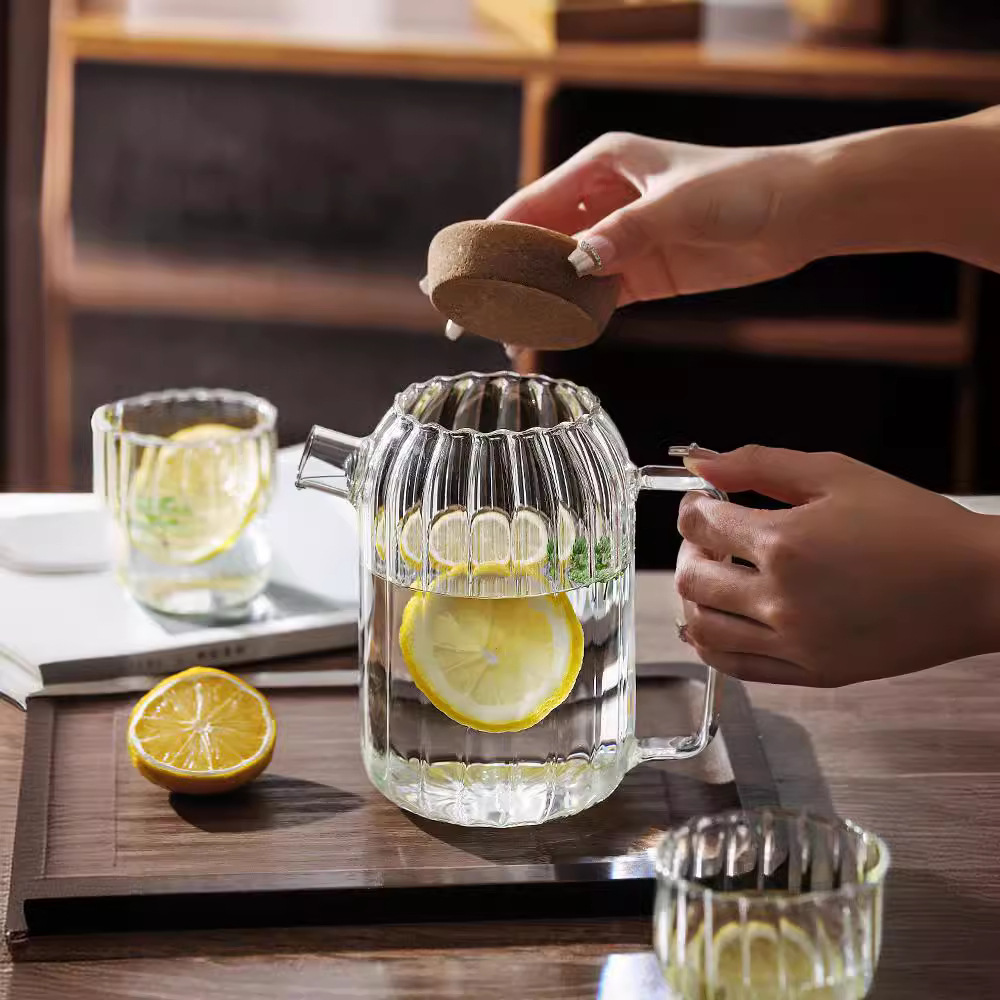 大容量高硼硅耐高溫泡茶壺