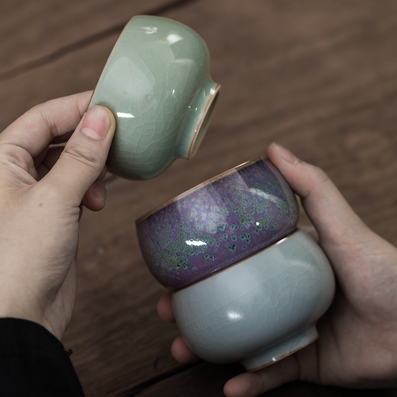 五大窯陶瓷品茗杯