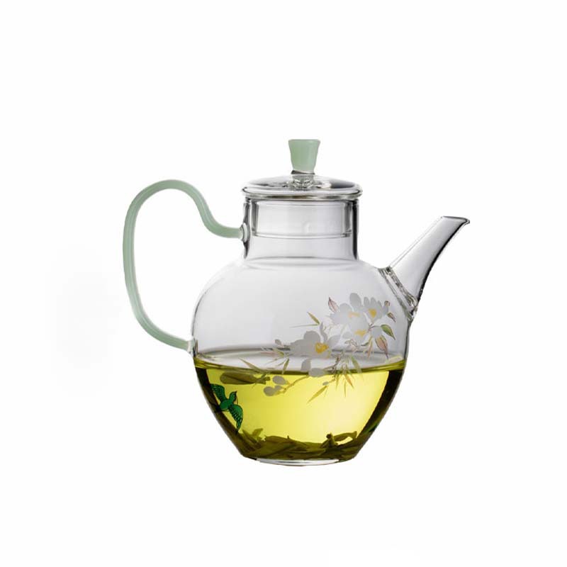 玻璃迷你泡茶壺