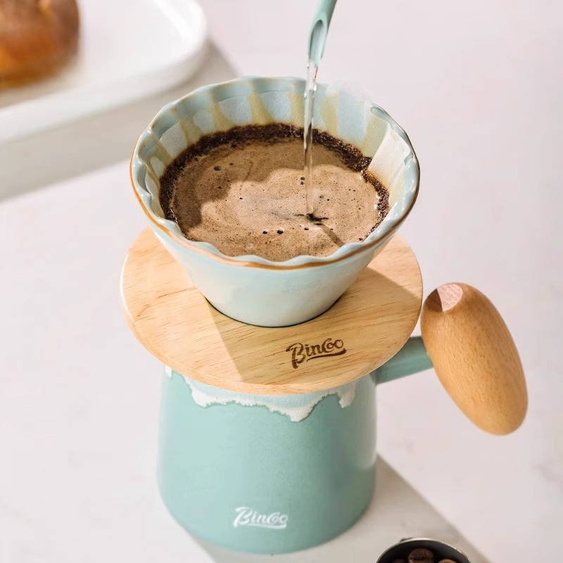 馬卡龍陶瓷首衝咖啡壺