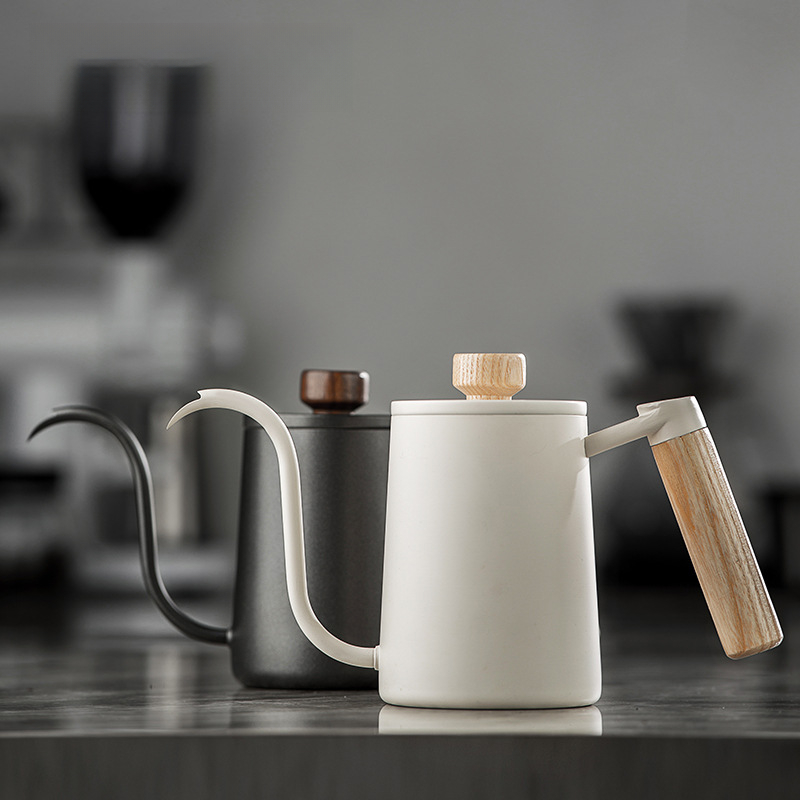 實木手柄細嘴手沖壺350ML/600ML