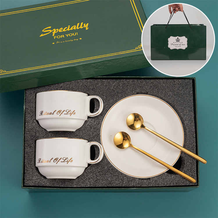 歐式陶瓷咖啡杯碟