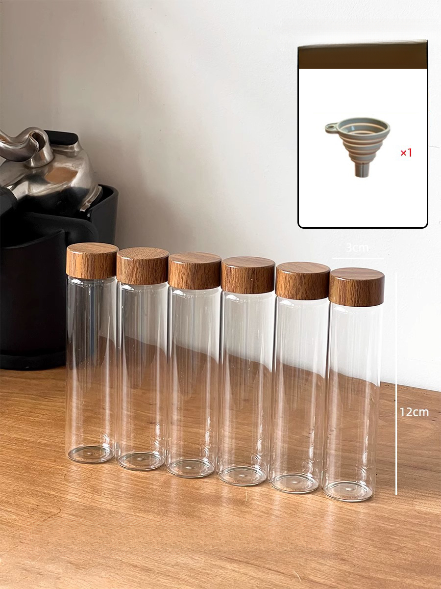 咖啡豆分裝試管玻璃展示架