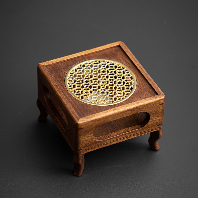 黑胡桃木溫茶爐