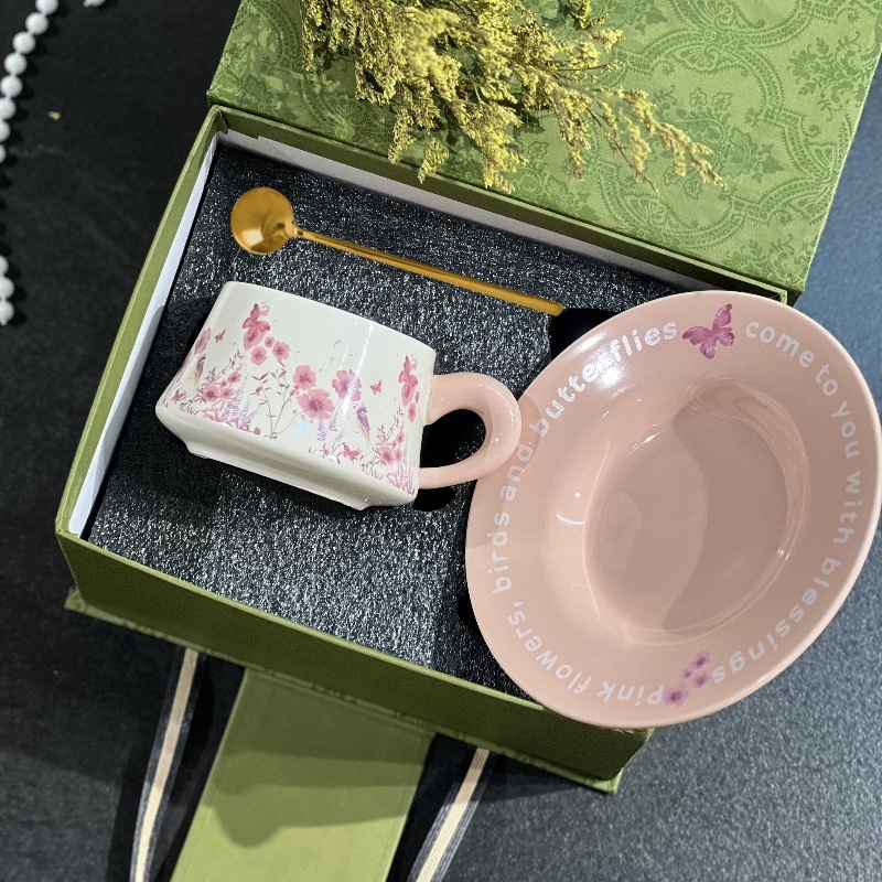 花園禮盒系列咖啡杯碟套裝