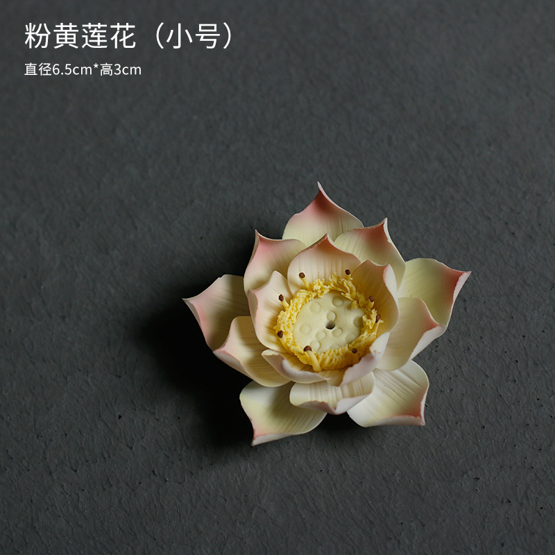 手捏香插陶瓷