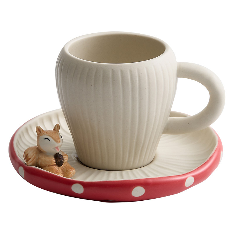 蘑菇水壺咖啡杯