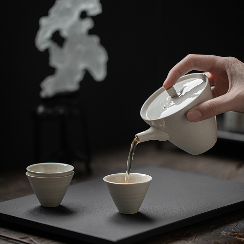 草木灰一壺三杯茶具小套組