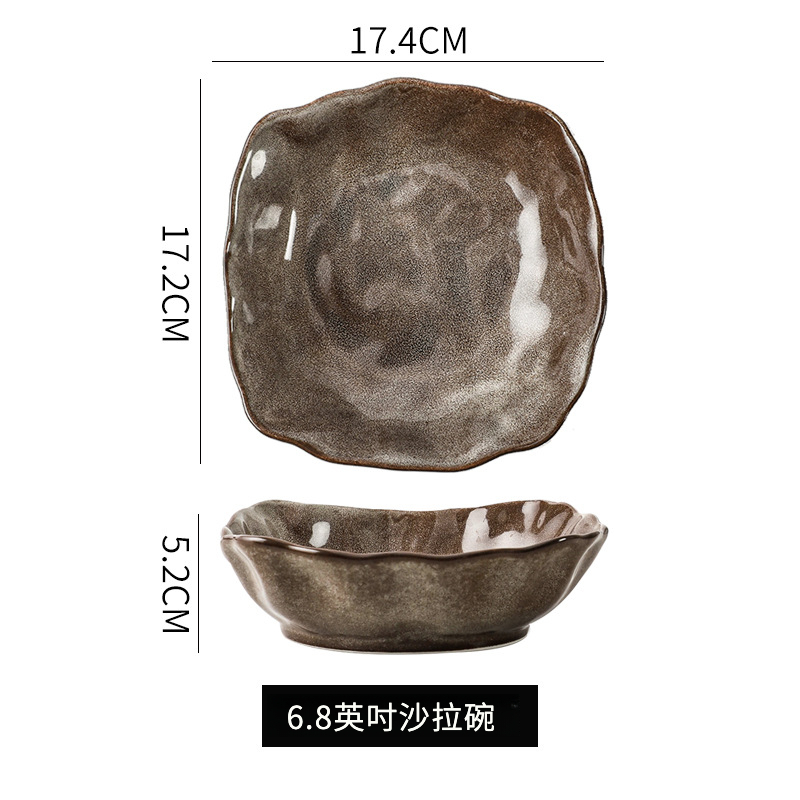 復古日式窯變餐具