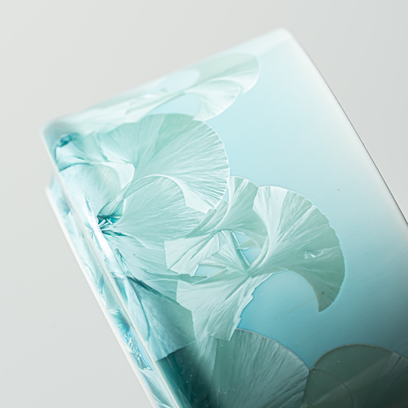 窯變釉花口咖啡杯